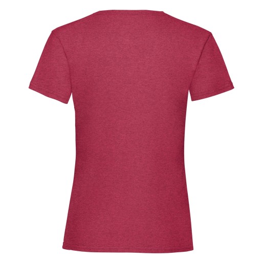 Fruit of the Loom, Valueweigtht Women’s T-Shirt, Retro Melting Red, 14-15