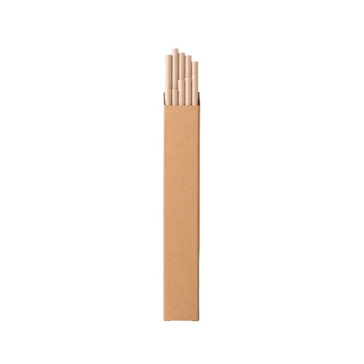 LAMONE. Set 10 slamki od kraft papira