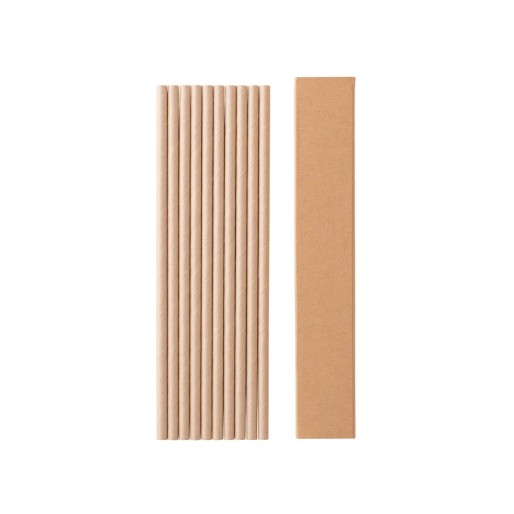 LAMONE. Set 10 slamki od kraft papira