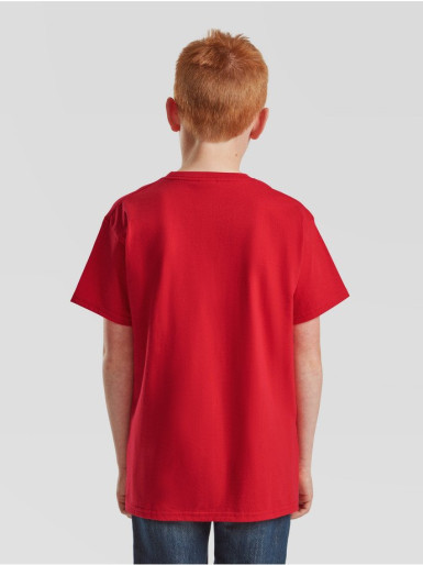 Fruit of the loom, KIDS ICONIC 195 T pamučna majca crvena 128 (7-8 godina)