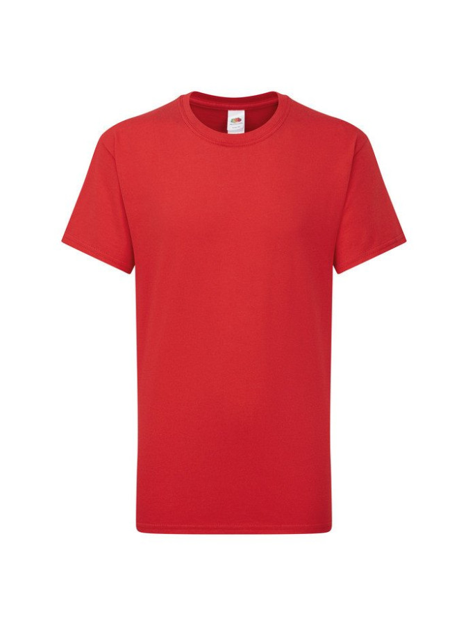 Fruit of the loom, KIDS ICONIC 195 T pamučna majca crvena 128 (7-8 godina)