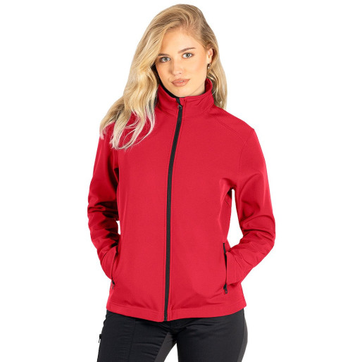 BEST NEO WOMEN, women's softshell jacket, 280 g/m2, red