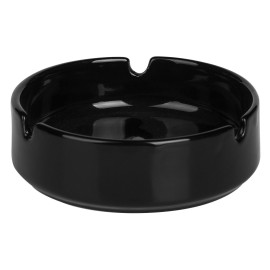 CINDERELLA, stoneware ashtray, black