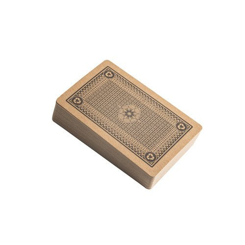 FISCHER. Špil od 54 klasične karte od kraft papira, od FSC™ sertifikovanog materijala i drugih kontrolisanih materijala