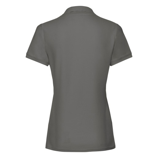 Fruit of the Loom, Ladies Premium Polo, ženska premium polo majica,svetlo grafit , XL
