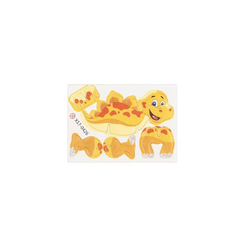 DINOSAURUS. 3D slagalica od papira i EVA u obliku dinosaurusa