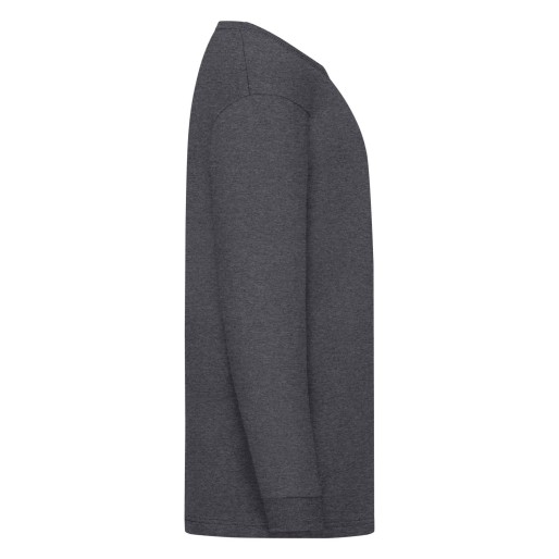 Fruit of the Loom, Valueweigtht, Men's Long Sleeve T-Shirt, Dark Ash Gray, 14-15