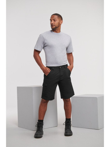 Work cut of modern cut, Material 65/35, twill