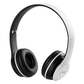 SOLO, foldable bluetooth headphones, white