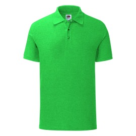 Fruit of The Loom Iconic Polo muška polo majica kratkih rukava pepeljasto zelena, 2XL