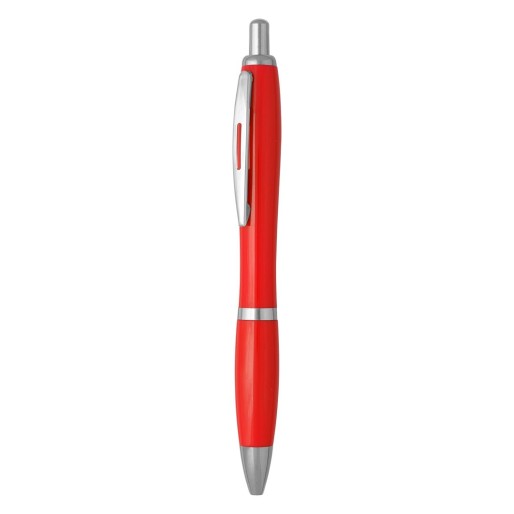 BALZAC C, plastic ball pen, red