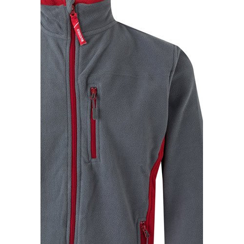 VL GERAS. Dvobojna jakna od flisa (220g/m²) od poliestera (100%)