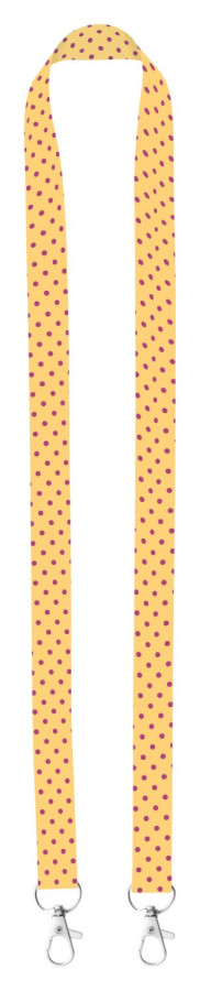 Subyard Double custom sublimation lanyard