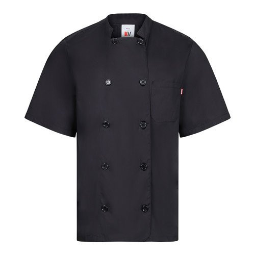 VL DURGA. Kuhinjska košulja kratkih rukava od puplina (110g/m²) od pamuka (35%) i poliestera (65%)