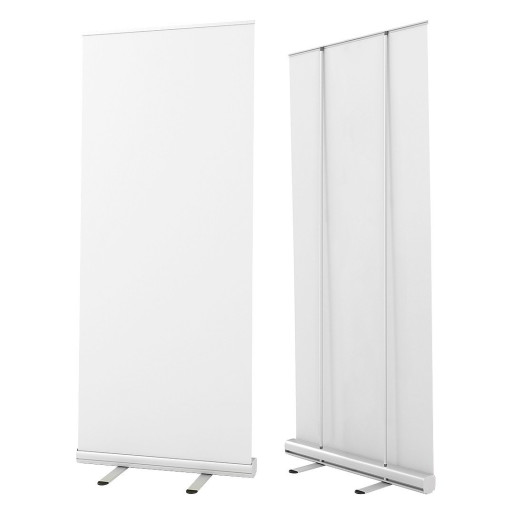 ROLL UP 120, aluminijumski reklamni pano, srebrni