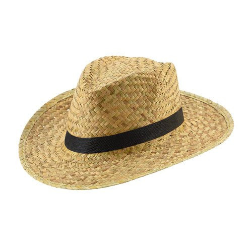 JEAN POLI. Natural straw hat