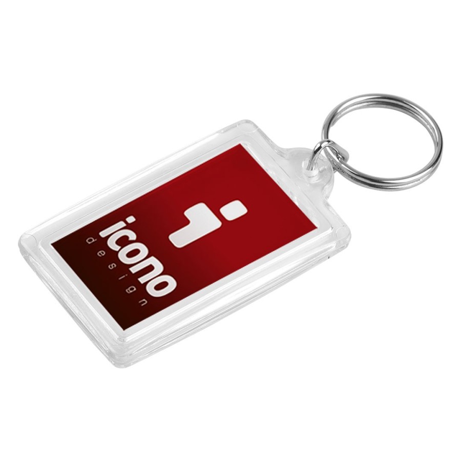LOCKER, plastic key holder, transparent