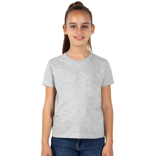 TERRA KID, dečja majica od organskog pamuka, 150g/m2, pepeljasta