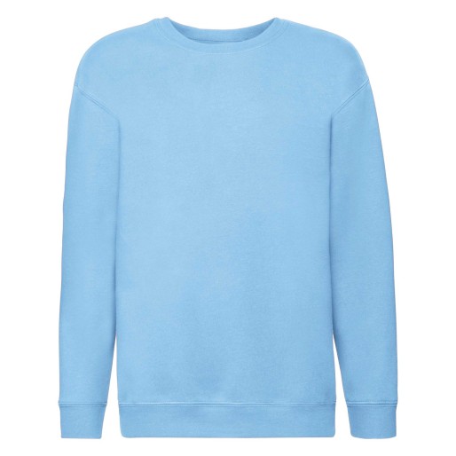Fruit of the Loom, Kids Premium Set-in Sweat, lagana dečija dukserica, nebesko plava, 14-15