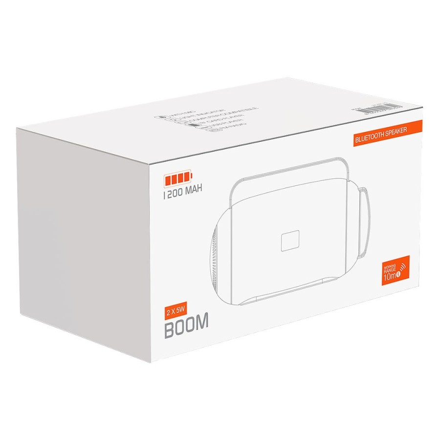 BOOM, bluetooth zvučnik, crni