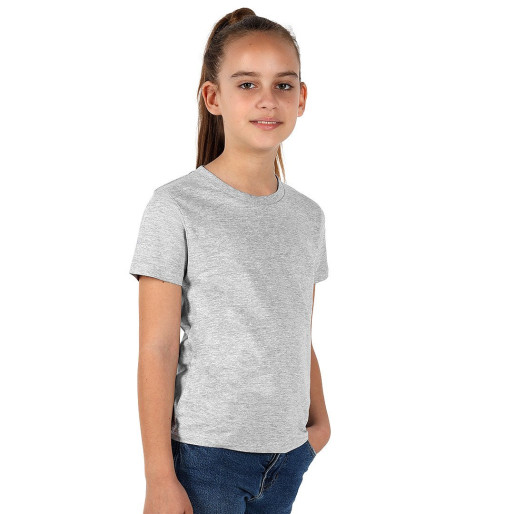 TERRA KID, children's t-shirt made of organic cotton, 150g/m2, ash