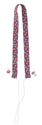 Subobass RPET earphones lanyard