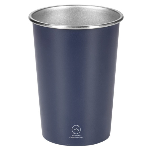 RADLER, metal cup, 350 ml, blue
