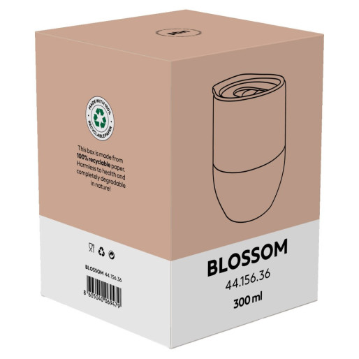 BLOSSOM, termos šolja, 300 ml, koralna