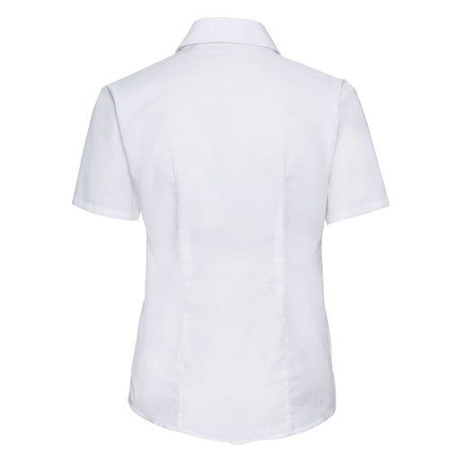 RUSSELL EASY CARE OXFORD Women's Short Sleeve Shirt