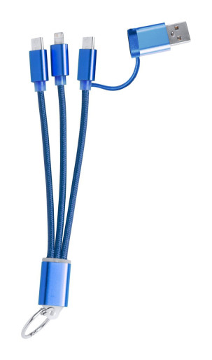Frecles keyring USB charger cable