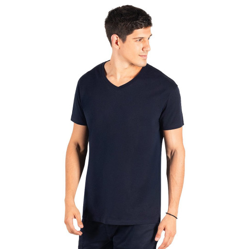 TARGET V MEN, v-neck t-shirt, 160 g/m2, blue