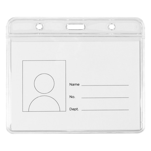 FAIR, pvc id card holder, transparent