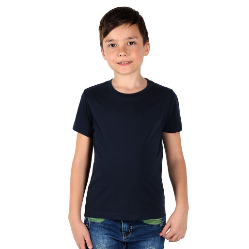 TERRA KID, dečja majica od organskog pamuka, 150g/m2, plava