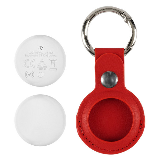 LOCATEPRO, privezak za ključeve sa funkcijom lociranja, crveni