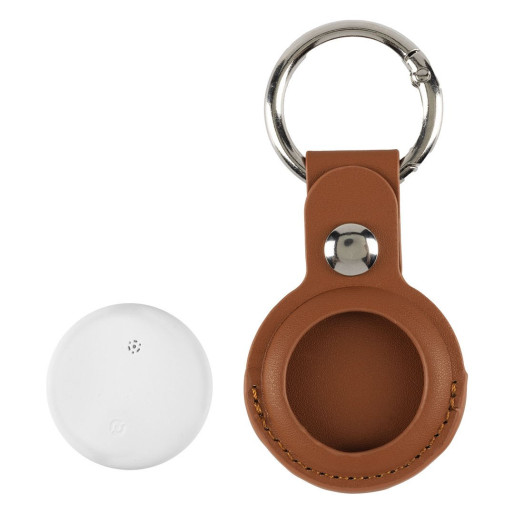 LOCATEPRO, findmy keyholder tag, brown