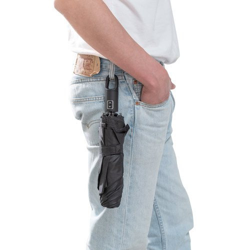 GUSTAVO. Recikliranog poliestera (100% rPET) 190T pongee kišobran sa automatskim otvaranjem i zatvaranjem