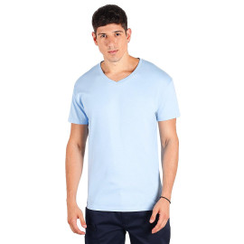 TARGET V MEN, v-neck t-shirt, 160 g/m2, sky blue