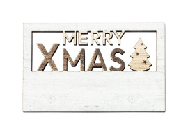 Lambet Christmas fridge magnet
