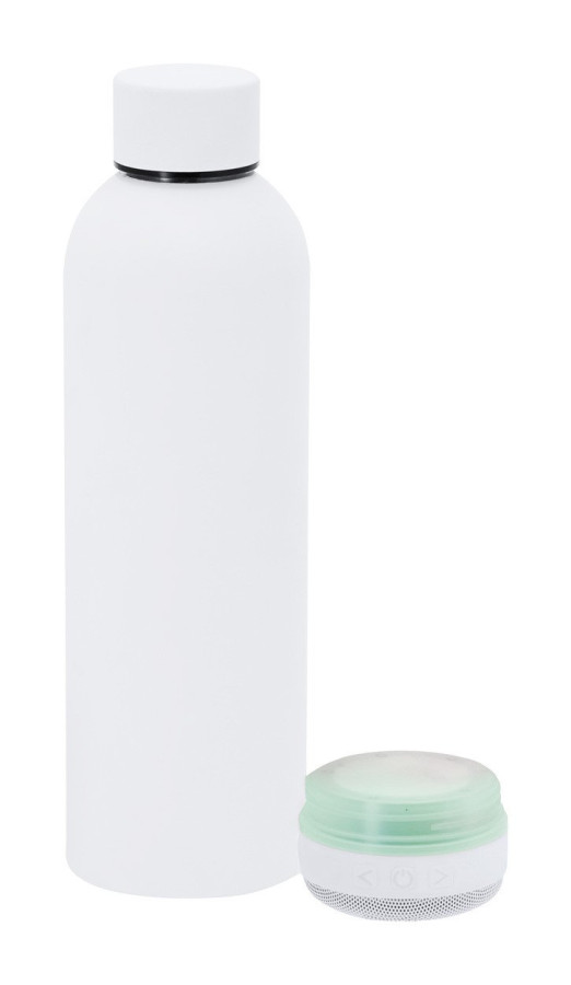 Meflex insulated bottle with speaker