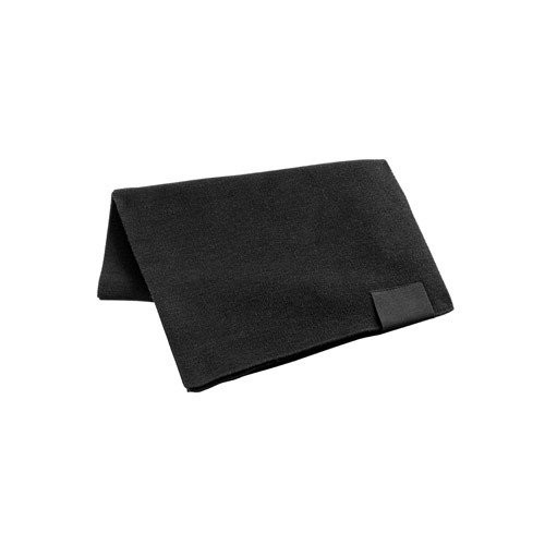 SERENITY. Šal od recikliranog poliestera (100% rPET) sa našivkom za personalizaciju