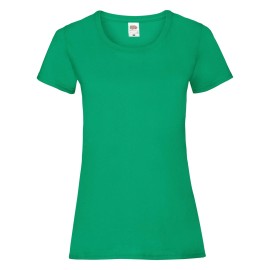 Fruit of the Loom, Valueweight, Women's Cotton T-shirt, Kelly Green, XL