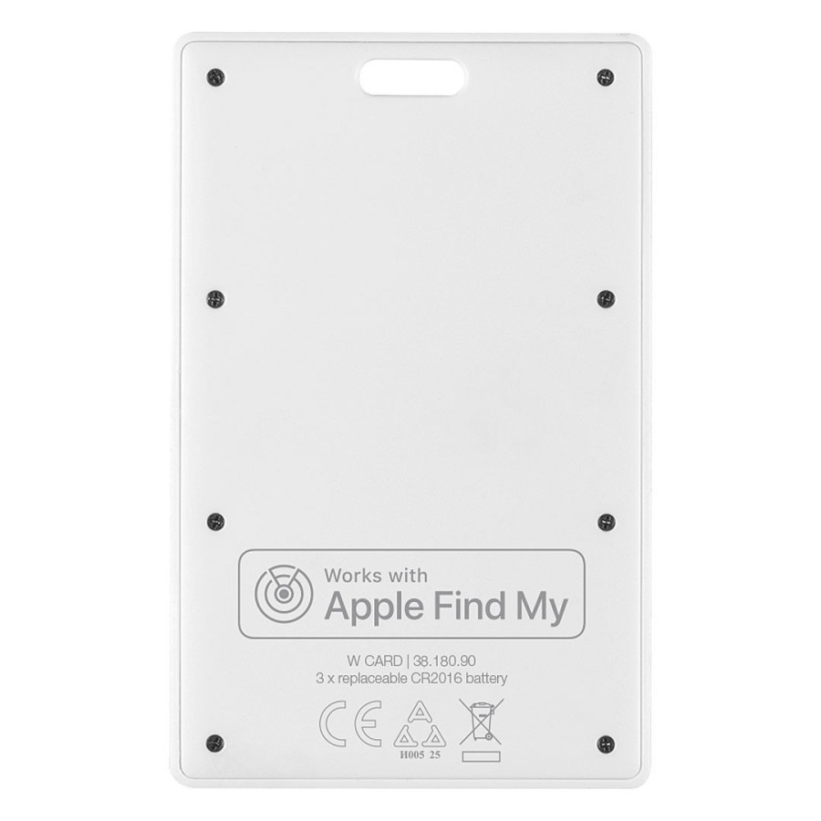 W CARD, kartica sa funkcijom lociranja, bela