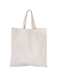 Shorty cotton shopping bag