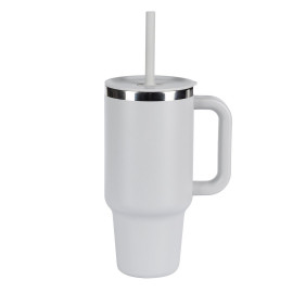 AQUACORE, vacuum insulated bottle, 890 ml, gray