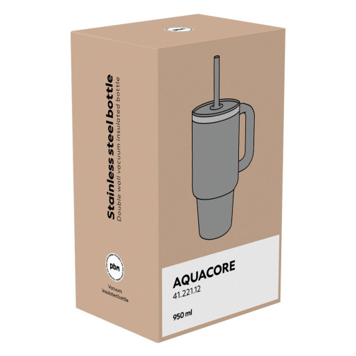 AQUACORE, termos, 890 ml, sivi