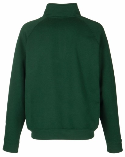 Fruit Of The Loom Premium Zip Neck Sweat, Duks Sa Rajsfleršlus-Cipzarom Na Zakopčavanje