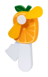 Manhattan hand fan, orange