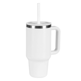 AQUACORE, vacuum insulated bottle, 890 ml, white