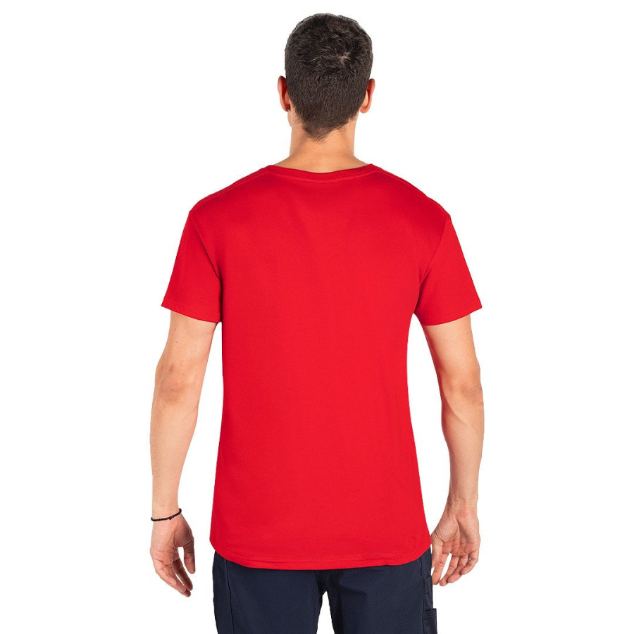 TARGET V MEN, v-neck t-shirt, 160 g/m2, red