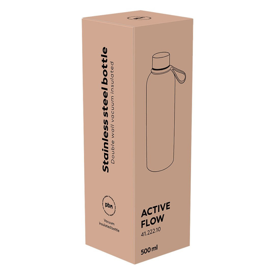 ACTIVE FLOW, termos, 500 ml, crni
